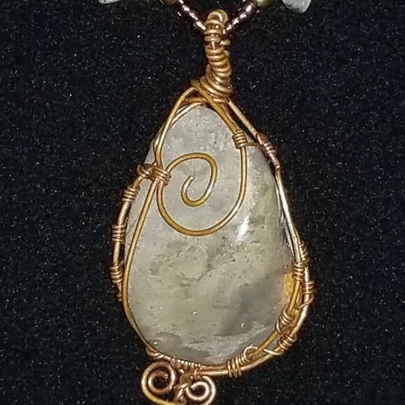 Jasper And Unakite Necklace - Picture 4 of 6